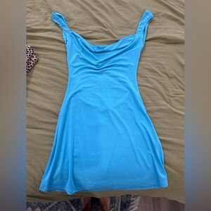 Tiger Mist Backless Mini Dress